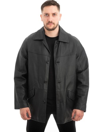 Γνήσιο Ανδρικό Δερμάτινο Σακάκι - Z609