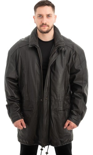  Γνήσιο Ανδρικό Δερμάτινο Μπουφάν - Z617
