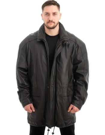  Γνήσιο Ανδρικό Δερμάτινο Μπουφάν - Z617