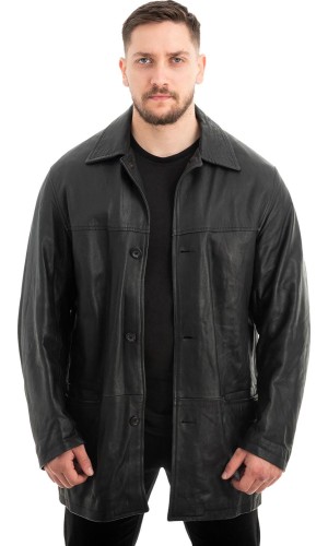 Γνήσιο Ανδρικό Δερμάτινο Σακάκι - Z628