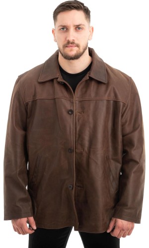 Γνήσιο Ανδρικό Δερμάτινο Σακάκι - Z629