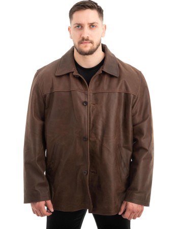 Γνήσιο Ανδρικό Δερμάτινο Σακάκι - Z629