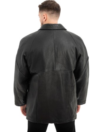  Γνήσιο Ανδρικό Δερμάτινο Μπουφάν - Z638