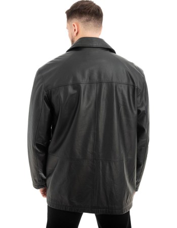  Γνήσιο Ανδρικό Δερμάτινο Μπουφάν - Z642