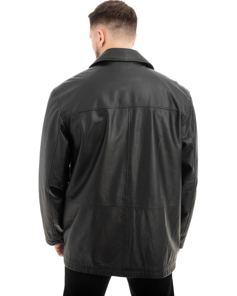  Γνήσιο Ανδρικό Δερμάτινο Μπουφάν - Z642