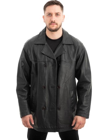 Γνήσιο Ανδρικό Δερμάτινο Σακάκι - Z643