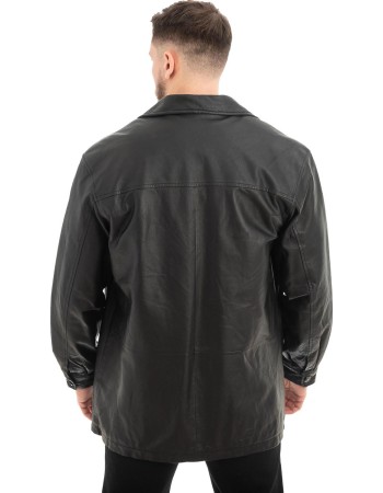 Γνήσιο Ανδρικό Δερμάτινο Μπουφάν - Z647