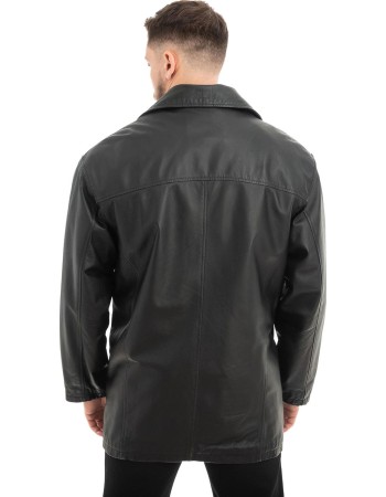  Γνήσιο Ανδρικό Δερμάτινο Μπουφάν - Z648
