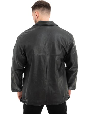  Γνήσιο Ανδρικό Δερμάτινο Μπουφάν - Z652