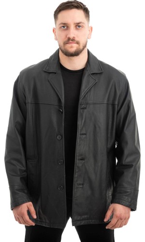 Γνήσιο Ανδρικό Δερμάτινο Σακάκι - Z654
