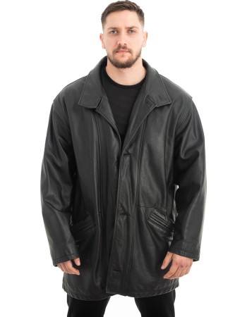  Γνήσιο Ανδρικό Δερμάτινο Μπουφάν - Z657