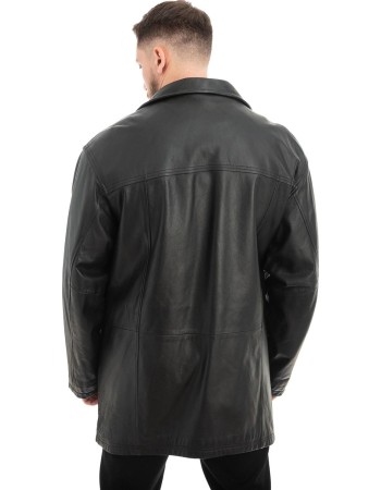  Γνήσιο Ανδρικό Δερμάτινο Μπουφάν - Z657