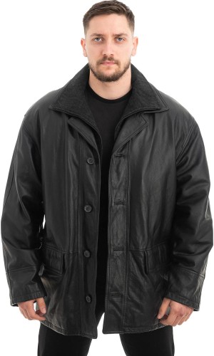  Γνήσιο Ανδρικό Δερμάτινο Μπουφάν - Z662