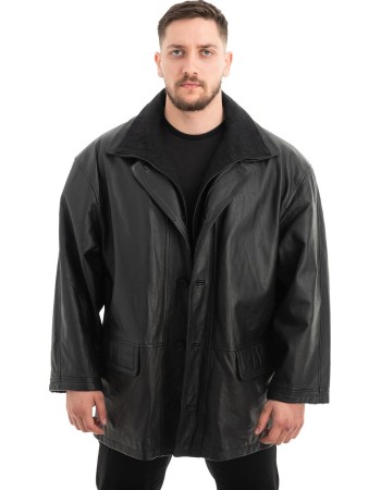  Γνήσιο Ανδρικό Δερμάτινο Μπουφάν - Z663