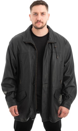  Γνήσιο Ανδρικό Δερμάτινο Μπουφάν - Z666