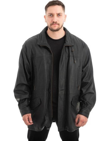  Γνήσιο Ανδρικό Δερμάτινο Μπουφάν - Z666