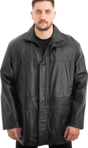  Γνήσιο Ανδρικό Δερμάτινο Μπουφάν - Z674