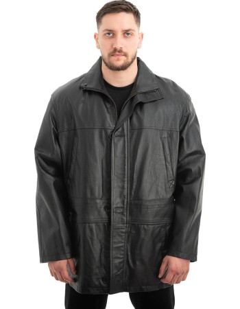  Γνήσιο Ανδρικό Δερμάτινο Μπουφάν - Z674