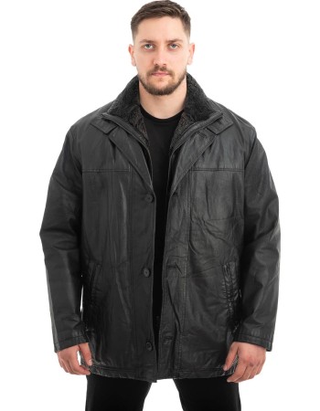  Γνήσιο Ανδρικό Δερμάτινο Μπουφάν - Z675