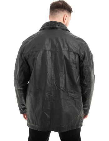  Γνήσιο Ανδρικό Δερμάτινο Μπουφάν - Z675