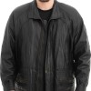 Γνήσιο Ανδρικό Δερμάτινο Μπουφάν - Z679