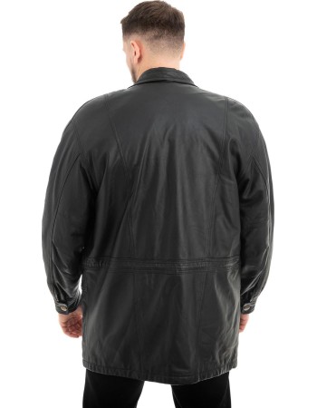  Γνήσιο Ανδρικό Δερμάτινο Μπουφάν - Z679