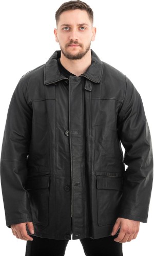  Γνήσιο Ανδρικό Δερμάτινο Μπουφάν - Z683