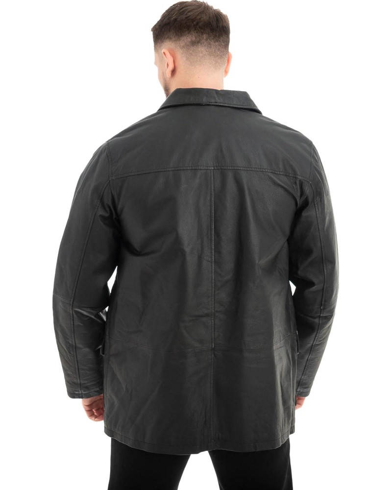  Γνήσιο Ανδρικό Δερμάτινο Μπουφάν - Z683