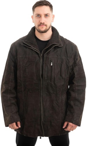  Γνήσιο Ανδρικό Δερμάτινο Μπουφάν - Z692