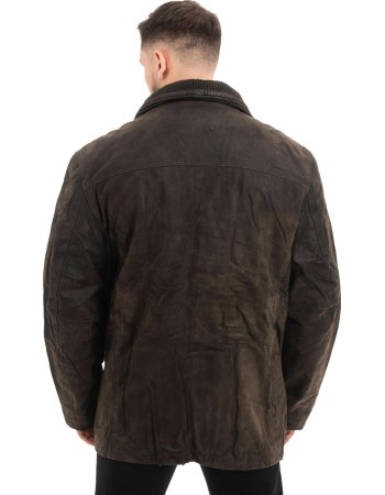  Γνήσιο Ανδρικό Δερμάτινο Μπουφάν - Z692
