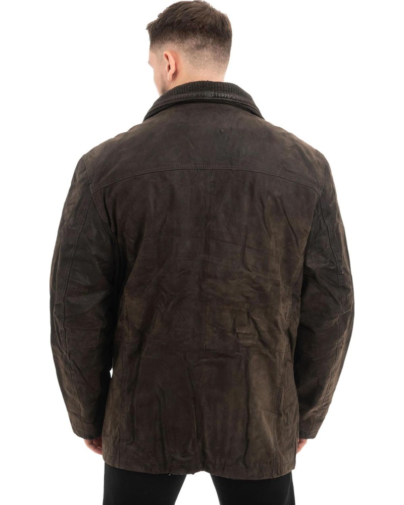  Γνήσιο Ανδρικό Δερμάτινο Μπουφάν - Z692