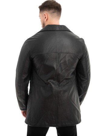 Γνήσιο Ανδρικό Δερμάτινο Σακάκι - Z694