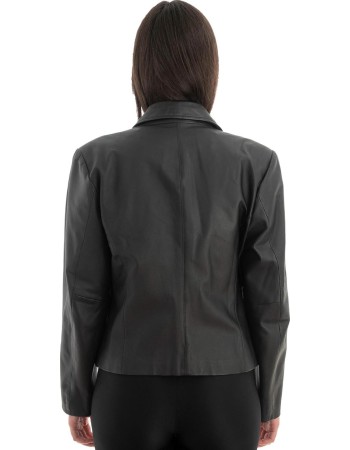 Γνήσιο Γυναικέιο Δερμάτινο Μπουφάν - Z700