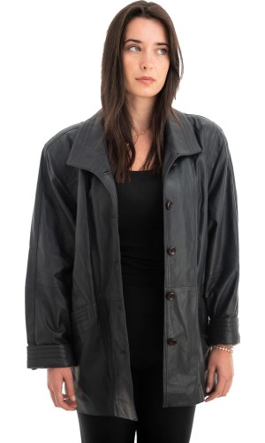 Γνήσιο Γυναικέιο Δερμάτινο Σακάκι - Z720