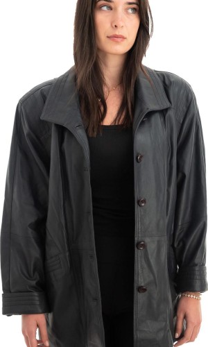 Γνήσιο Γυναικέιο Δερμάτινο Σακάκι - Z720