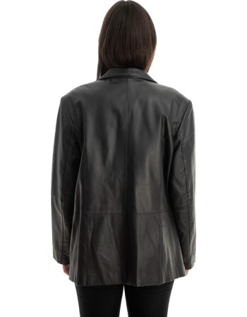 Γνήσιο Γυναικέιο Δερμάτινο Σακάκι - Z750