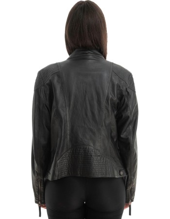 Γνήσιο Γυναικέιο Δερμάτινο Μπουφάν - Z757