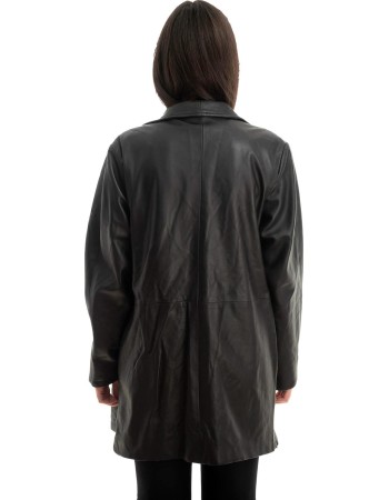 Γνήσιο Γυναικέιο Δερμάτινο Μπουφάν - Z783