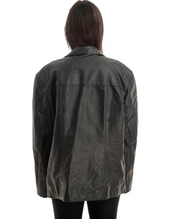 Γνήσιο Γυναικέιο Δερμάτινο Σακάκι - Z802