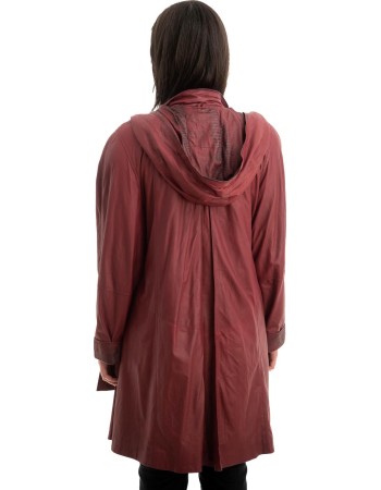 Γνήσιο Γυναικέιο Δερμάτινο Μπουφάν - Z815