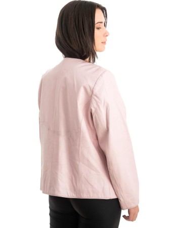 Γνήσιο Γυναικέιο Δερμάτινο Σακάκι - Z817