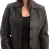 Γνήσιο Γυναικέιο Δερμάτινο Σακάκι - Z823