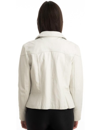 Γνήσιο Γυναικέιο Δερμάτινο Μπουφάν - Z832