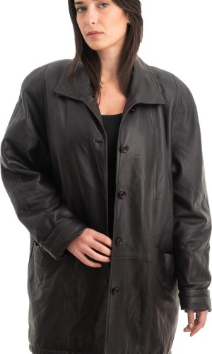 Γνήσιο Γυναικέιο Δερμάτινο Μπουφάν - Z835
