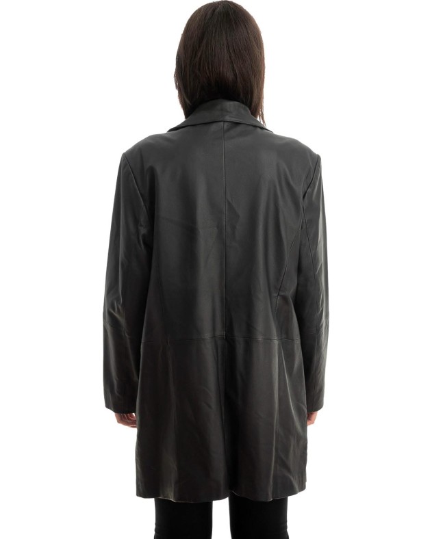 Γνήσιο Γυναικέιο Δερμάτινο Σακάκι - Z850