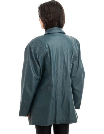 Γνήσιο Γυναικέιο Δερμάτινο Μπουφάν - Z877