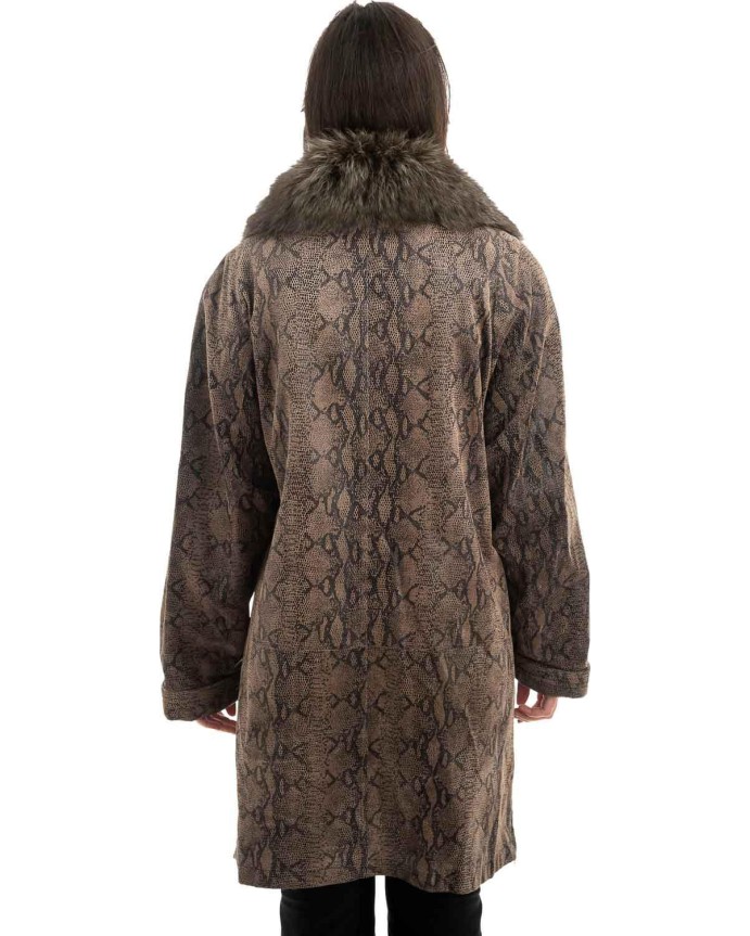 Γνήσιο Γυναικέιο Δερμάτινο Μπουφάν - Z917