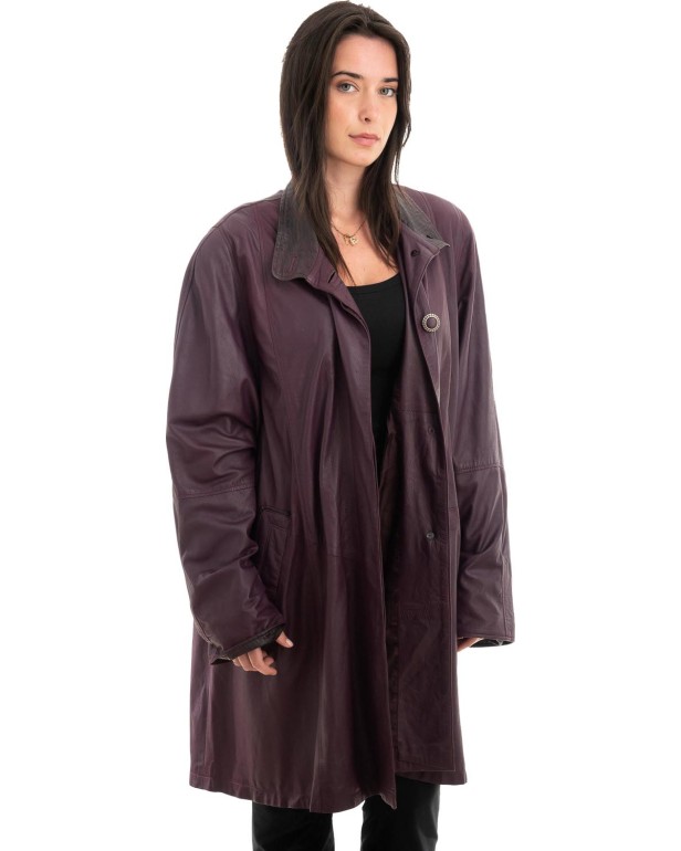 Γνήσιο Γυναικέιο Δερμάτινο Μπουφάν - Z920