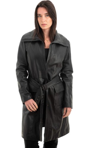 Γνήσιο Γυναικέιο Δερμάτινο Μπουφάν - Z941