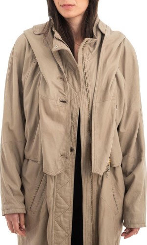 Γνήσιο Γυναικέιο Δερμάτινο Μπουφάν - Z953